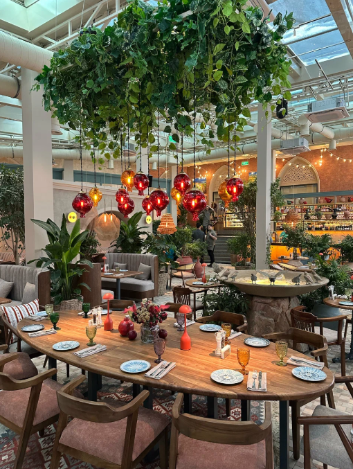 Shvili restaurant interior